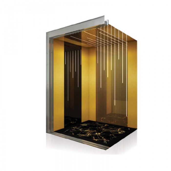 کابین آسانسور با دیزاین نوری خطی مدل AL 016