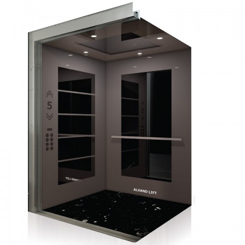 کابین آسانسور خانگی-تجاری مدل AL 011