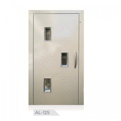 درب لولایی آسانسور AL-125 الوند لیفت با ارتفاع 2 متر